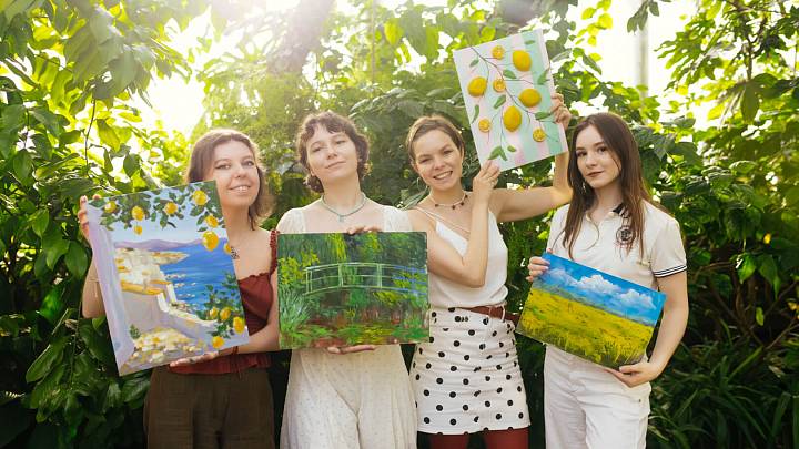Рисование на пленэре