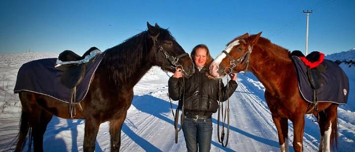 Знакомство с лошадьми - обучение или конная прогулка