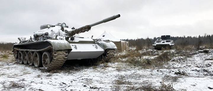 Катание на боевой технике