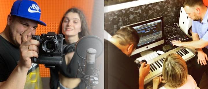 Съемка клипа в Санкт-Петербурге