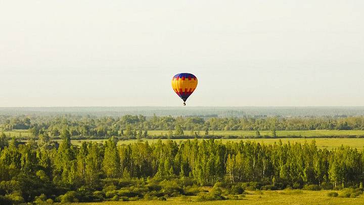 Полет на воздушном шаре в районе Великих Лук