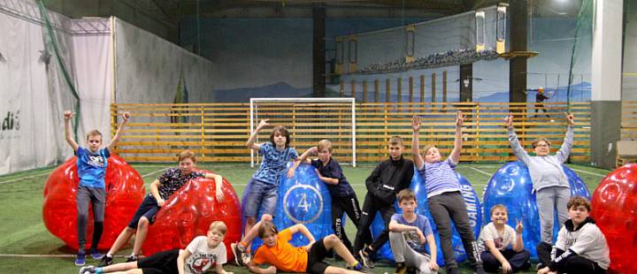 Подарочный сертификат на бампербол или квиддич